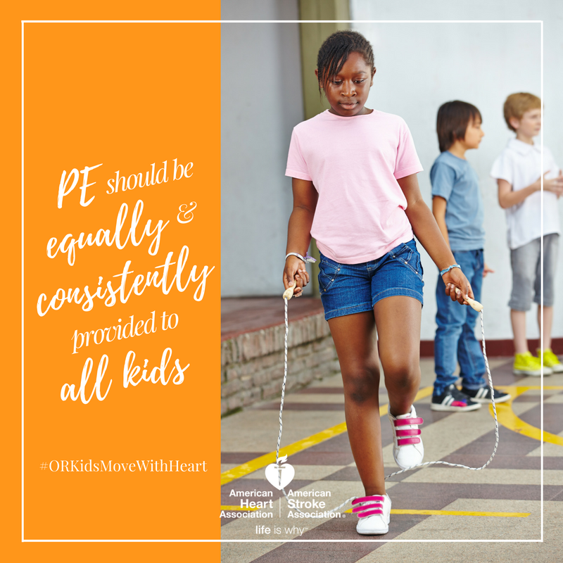 AHAOregon's tweet photo. Fit kids have higher scholastic achievement & less absenteeism than their unfit counterparts. https://t.co/xGhEQ5Cbha #ORKidsMoveWithHeart https://t.co/PrG4JD12M2