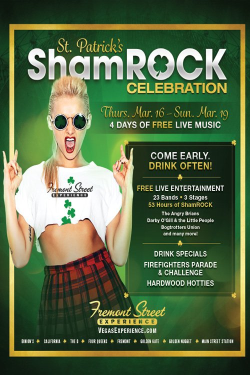 The ultimate #StPatricksDay party can be found right here in #DTLV. Enjoy live music & green beer at the @FSELV ! ow.ly/YrFh309NmSG