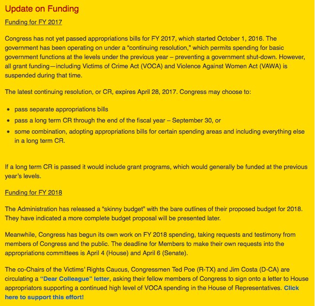 Avelaka66's tweet photo. Admin’s budget FY18 leaves out specifics 4 programs DEADLINE FOR MEMBERS of CONGRESS TO SIGN ON: TUESDAY MARCH 28. https://t.co/JnEkpYQINm https://t.co/iXzqy4F77h