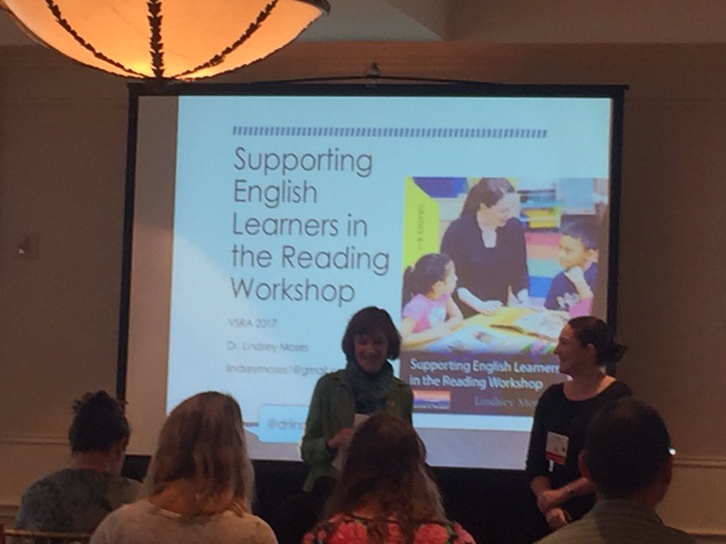 Great session on Supporting ELL's in RW classroom @esl_davis <a href="/AbingdonGIFT/">Abingdon APS</a> <a href="/APS_ELA_Elem/">APS Elementary ELA</a> @literacyladytoo <a href="/5thGradeESOL/">Mrs.Criado</a> #iamgoldenvsra