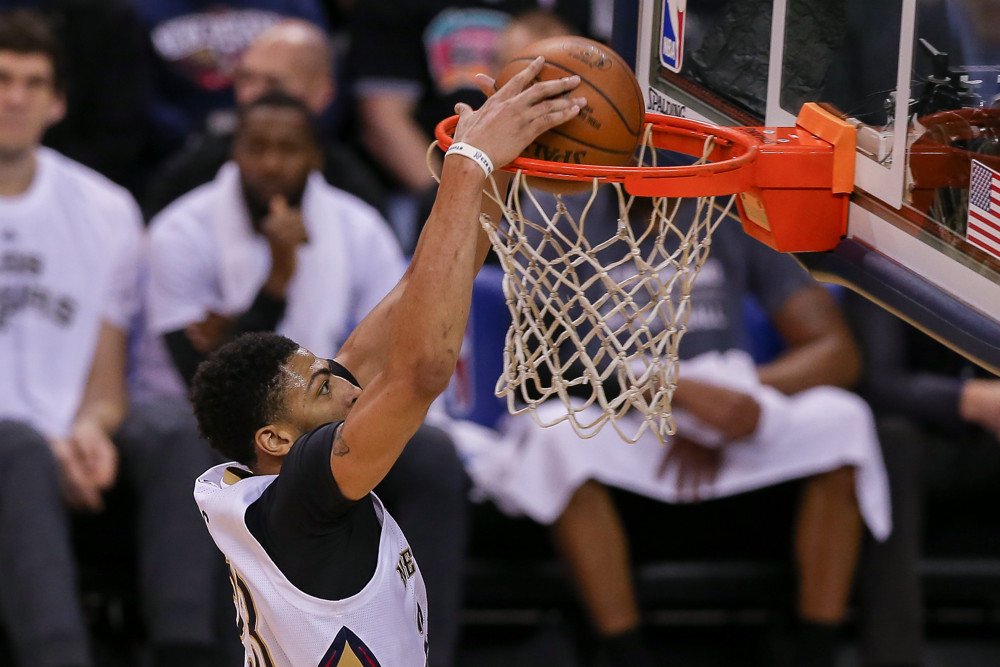 DraftRivals's tweet photo. Draft Rivals Game Of The Day: Pelicans vs Timberwolves. Boogie and the Brow vs KAT! https://t.co/ixIz8oQKnQ https://t.co/xspSnQkkKs
