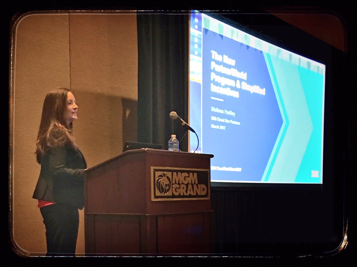 Melissa Hadley presenting on the new IBM Partnerworld #IBMinterconnect #IBMCloudIncubator #IBMStarPartners