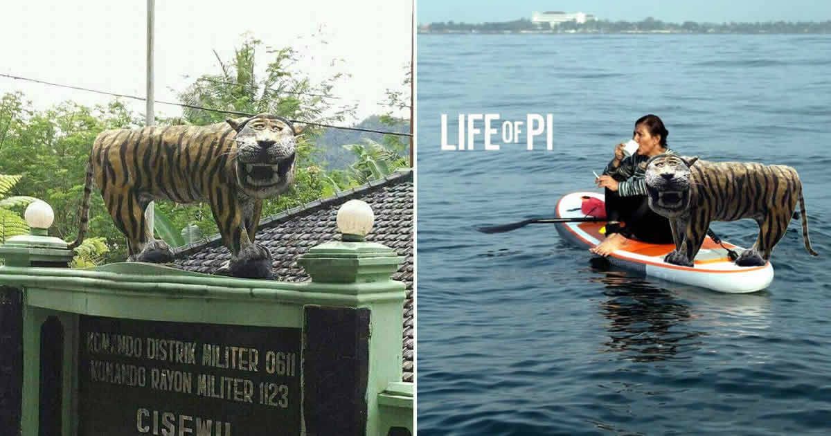 Indonesia Destroyed A Mwahaha Tiger Statue In Shame After Getting Savagely Mocked  
9gag.com/gag/aZmr4B3?re…