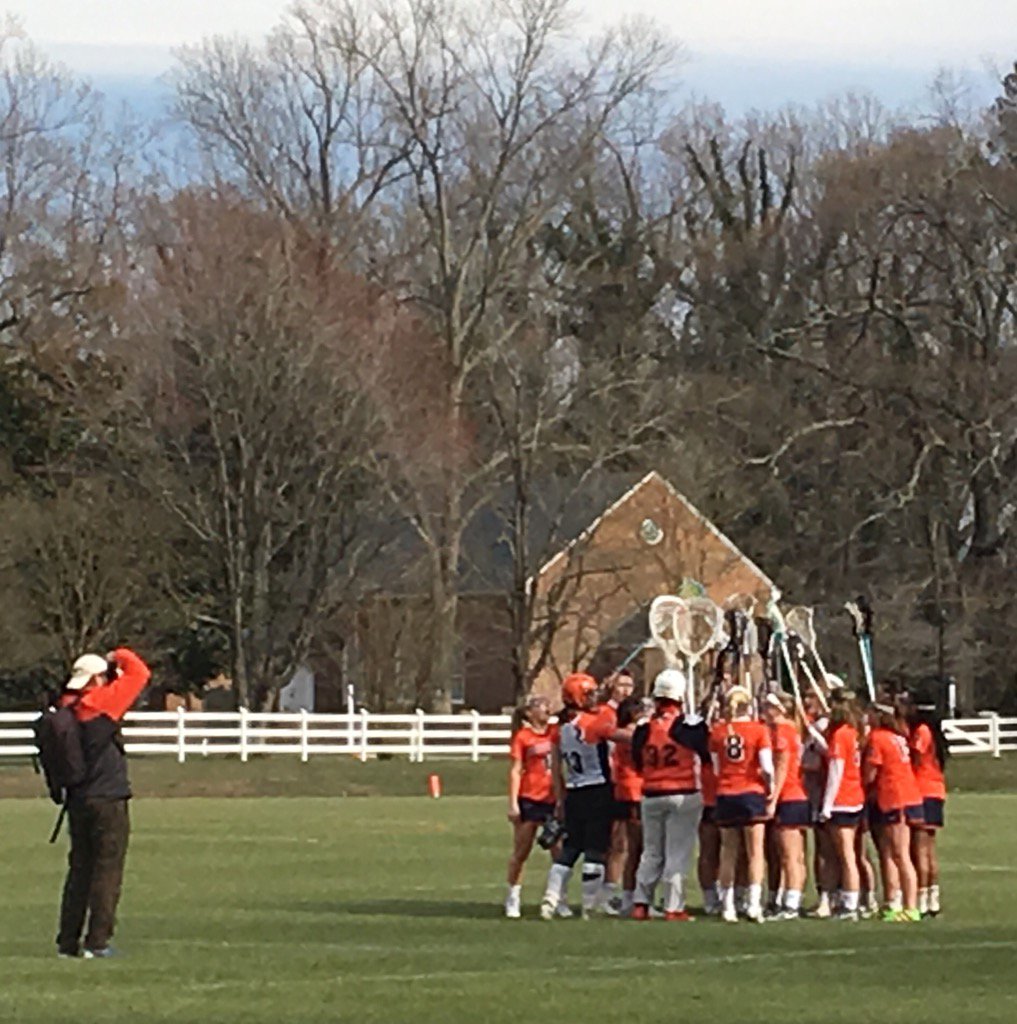 CCSHeadmaster's tweet photo. Mr Blankenship captures opening day for girls lax. #seahorses https://t.co/ziWpMgAzim