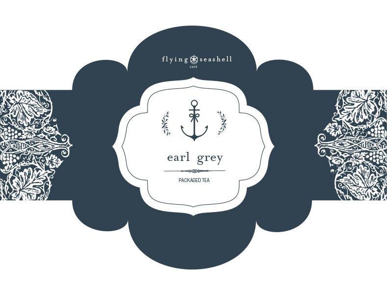 more things from my imaginary cafe branding project, now with logo and package design 