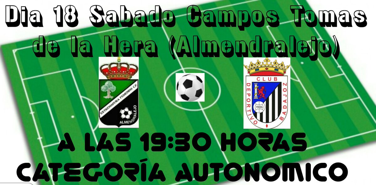 CFFBADAJOZ's tweet photo. https://t.co/F0debeRJuS