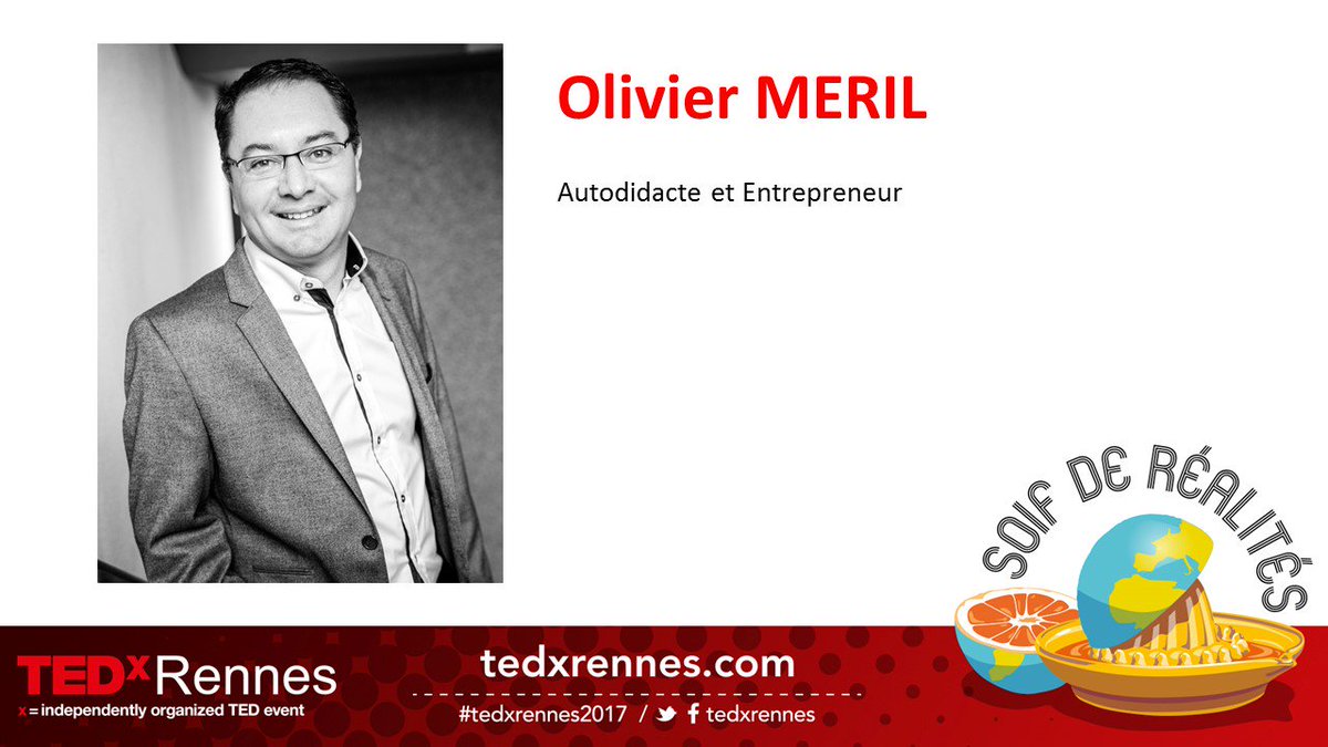 #Intervenant Olivier MERIL Ecole digitale de la nouvelle #chance Aider les pers. loin de l'#emploi #TEDxRennes2017 tedxrennes.com/project/olivie…