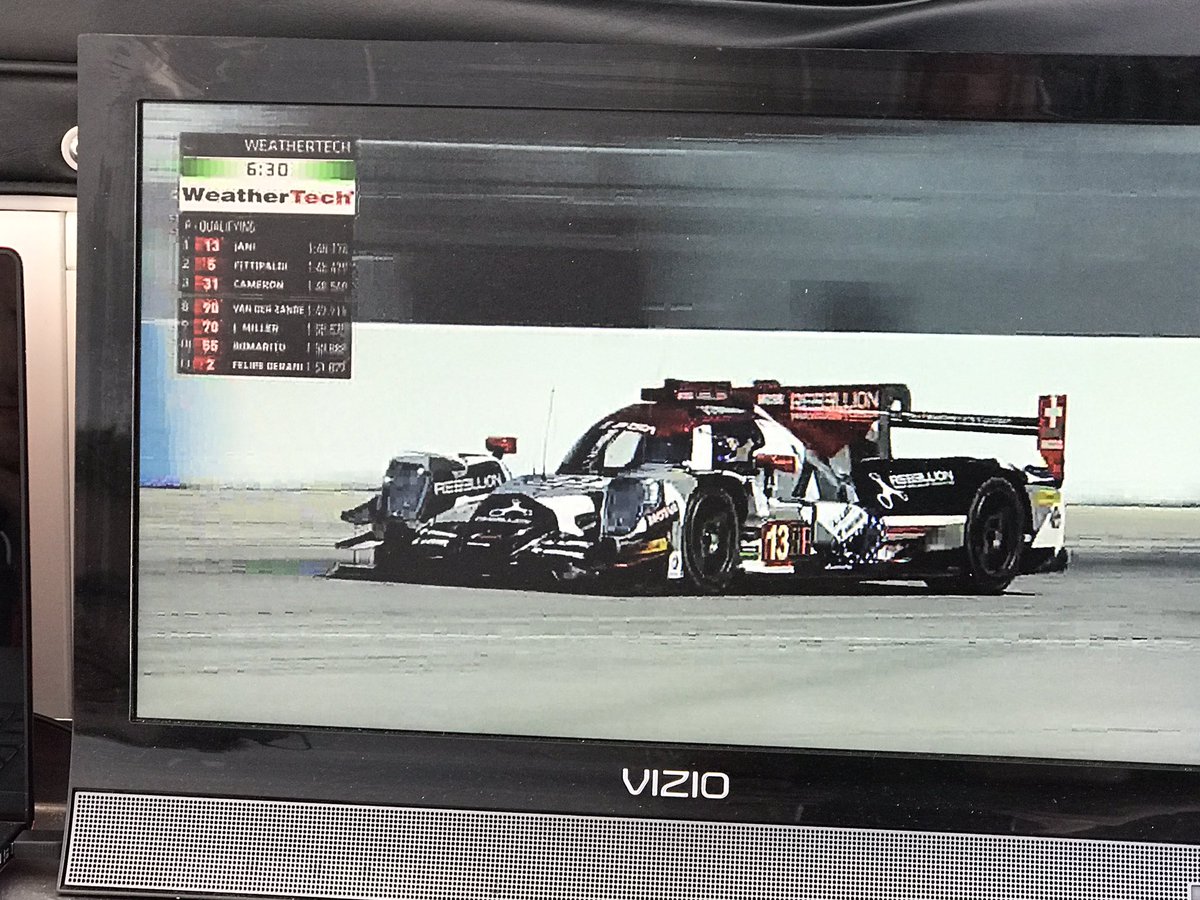 .<a href="/neeljani/">neel jani</a> takesPole position for 12 Hours of Sebring #13 <a href="/RebellionRacing/">REBELLION Racing</a> <a href="/oreca/">ORECA</a> 07#