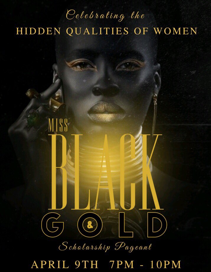 boldjpg's tweet photo. The Theta Gamma chapter of ΑΦΑ's Miss Black & Gold Scholarship Pageant is almost here! #MissBlackandGold #USFAlphas https://t.co/DNJrwzSrlh