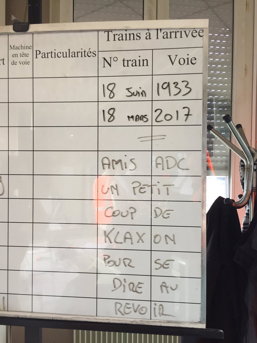 jdehornoy's tweet photo. Dernière visite au poste d'aiguillage de #garedelyon 🚆🚦. Petit pincement au cœur. Après 84 ans, dernier train dans 4h. https://t.co/7bLE1ECfhf