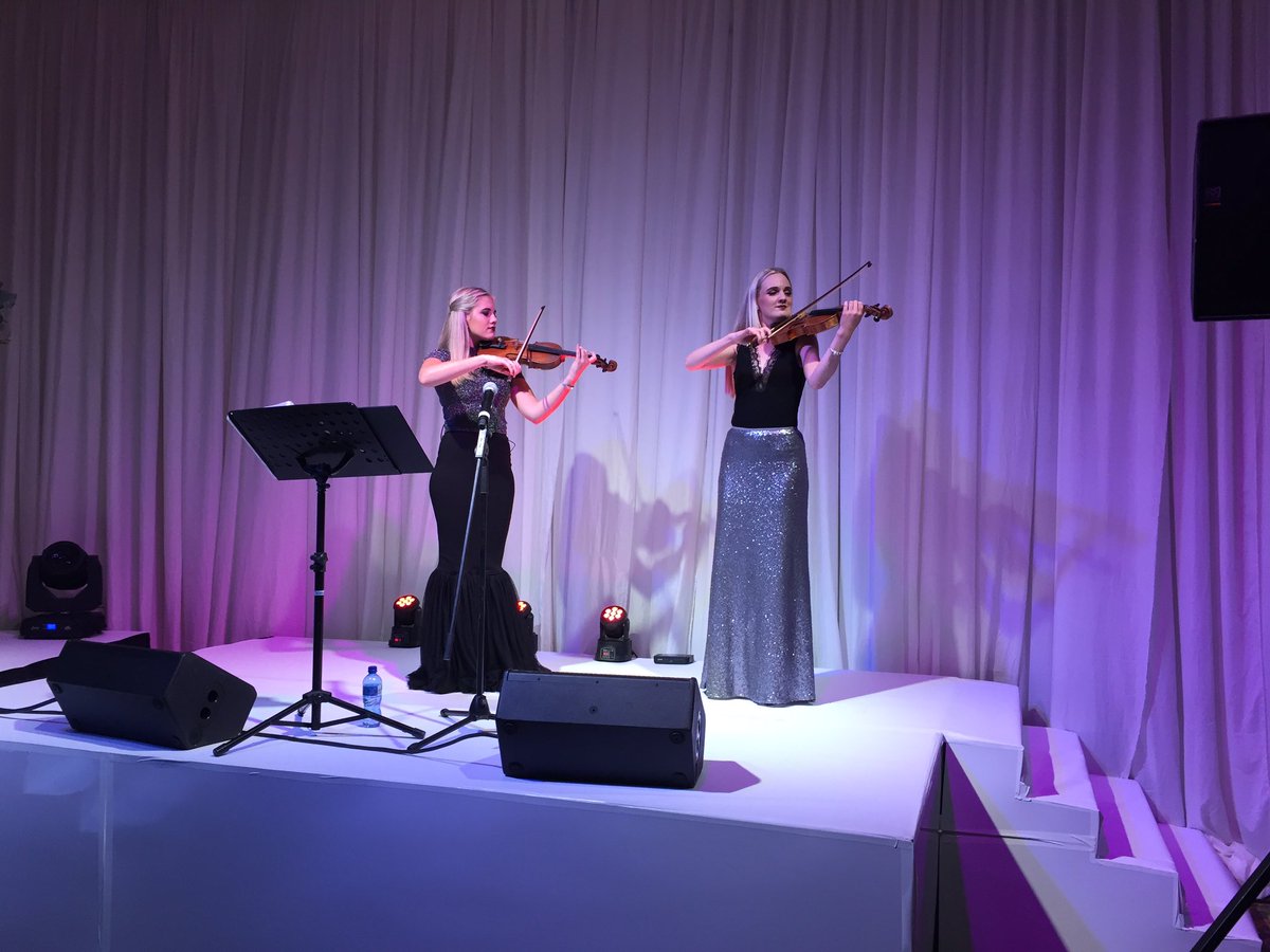 <a href="/thegreyduo/">The Grey</a> entertaining the guests at the #sadairychamps @GrandWestSA