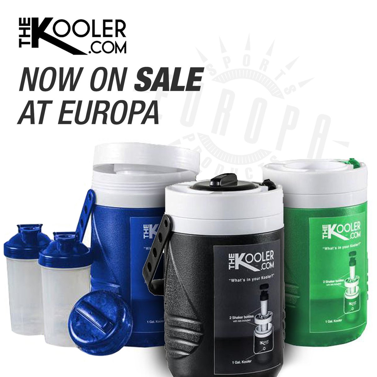 Europa_Sports's tweet photo. As seen on SharkTank: Kool deals from The Kooler, just contact your rep! #SportsNutrition #TheKooler #SharkTank https://t.co/qxiO2AAdgm