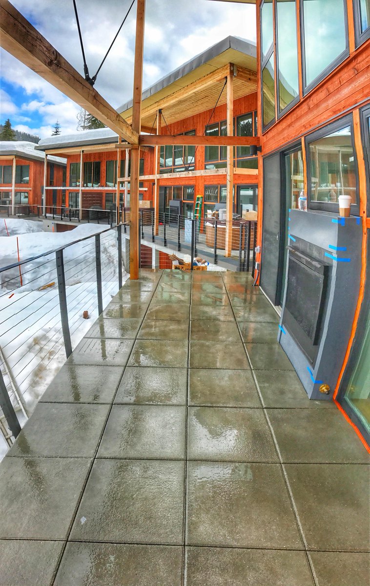 bryan_hendrick's tweet photo. Wrapping up these #pedestal #paver decks, neat to see this cool development coming together. #buildingseattle #roofdeck https://t.co/F639KgzpzT