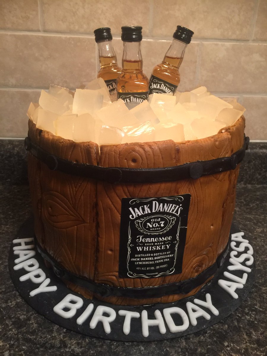 clintsasnett's tweet photo. Hey @JackDaniels_US, this is an Old No. 7 CAKE for a friend.  You've provided some serious inspiration. https://t.co/P8XDQLA7rK