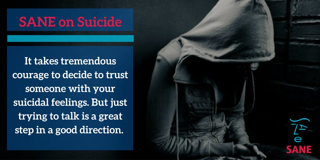 CharitySANE's tweet image. 800,000 people die by #suicide each year. This has to stop. #Itsokaytotalk bit.ly/2c5761r