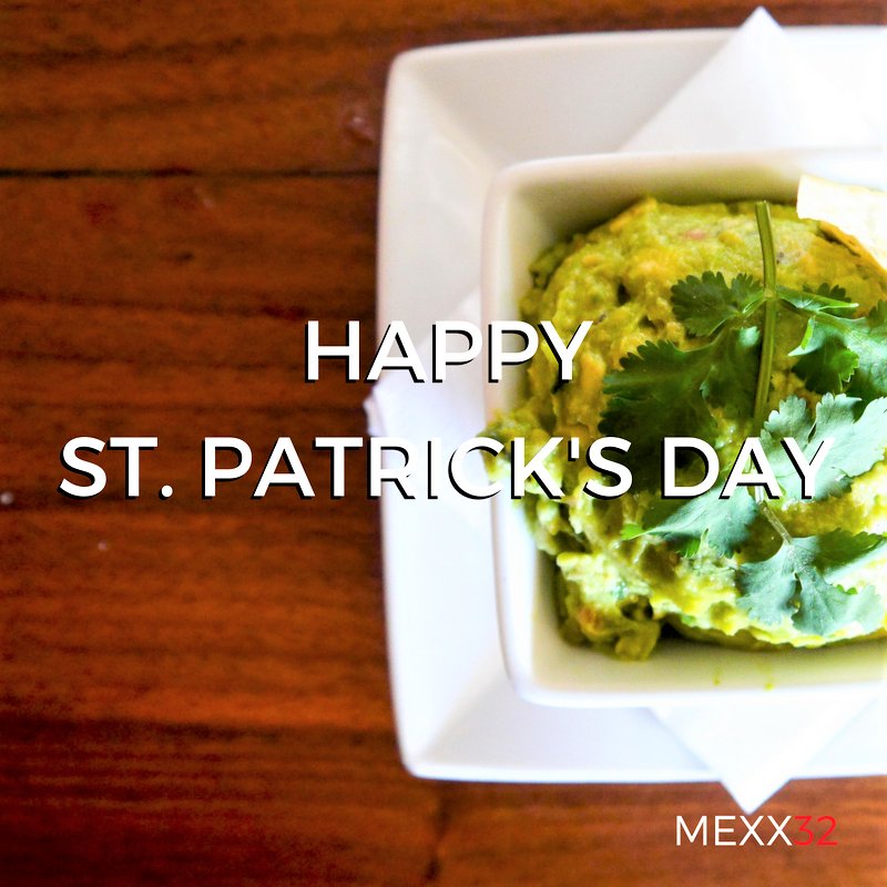 Happy St. Patrick's Day from all of us at #Mexx32 🍀 We've got beer, wine, and #tequila to celebrate YOUR way! | #StPatricksDay