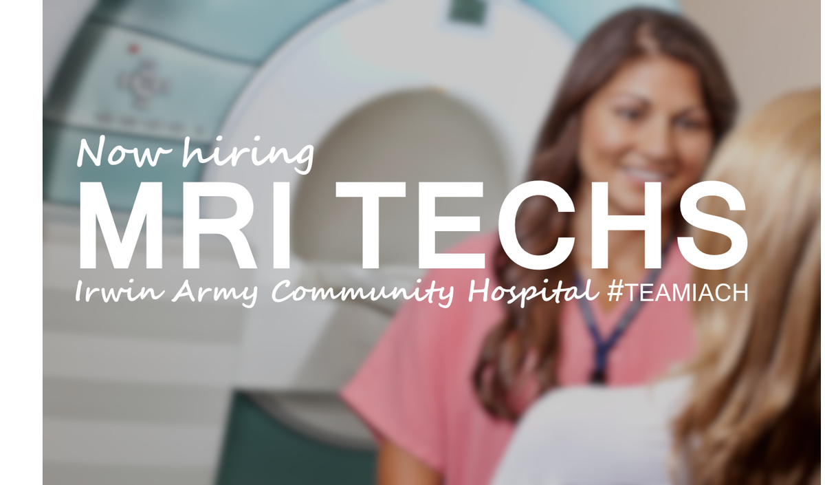 IACHCareers's tweet photo. We're offering competitive pay and #relocation costs for qualified #MRItechs to join #TeamIACH! https://t.co/kWWnJhx7il #FortRileyJobs https://t.co/fqxbozFWmN
