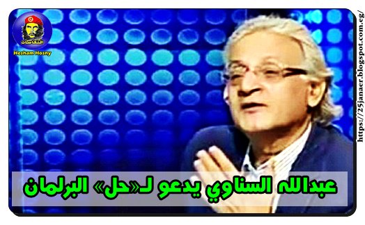 عبدالله السناوي يدعو لـ«حل» البرلمان