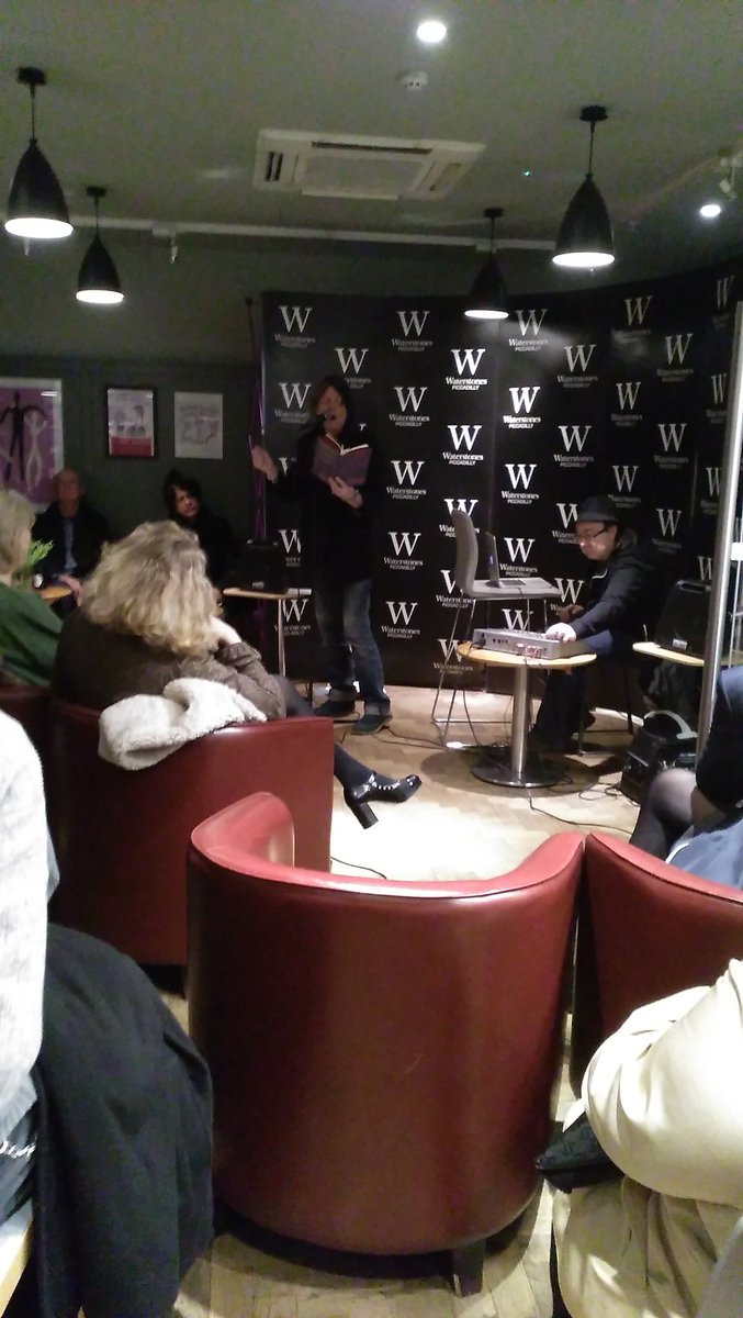 WaterstonesPicc's tweet photo. Here we go - gorgeous Jeremy Reed @theGingerLight https://t.co/ZDgHB8xhSr