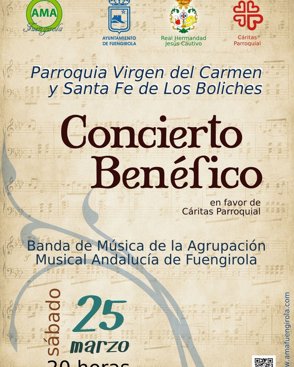 AMASinfonica's tweet photo. Próximos Conciertos de @AMAFuengirola .
📆 25 y 26 de Marzo.
A favor de @caritas y @AfaOng 
Tu pequeña ayuda es una gran ayuda. https://t.co/WjC3s8LRLQ