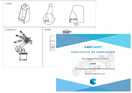 Congratulation James on winning a free certificate voucher! Who is next?
cadcadet.com/cswp-drawings-… #CSWP #SOLIDWORKS #free #drawings