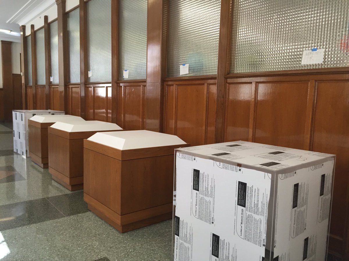 uflibexhibits's tweet photo. The new Albert H. Nahmad Panama Canal Gallery is taking shape! #btwn2oceans #ufsasc https://t.co/lWKnRPYKfc