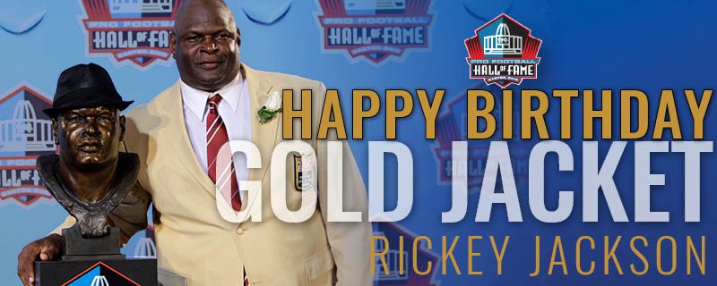 Happy Birthday to HOF LB Rickey Jackson! Played 15 seasons w/ and Selected to 6 Pro Bowls. 