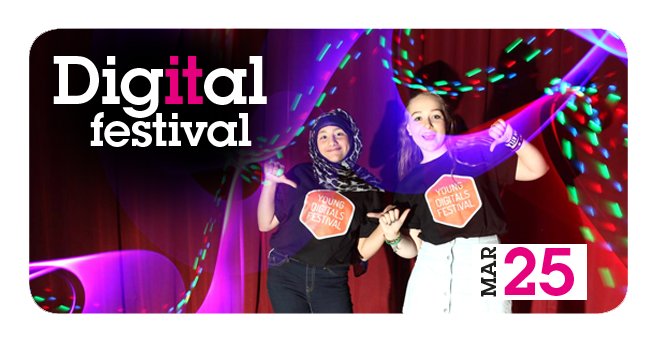 OldhamCouncil's tweet photo. Join us on 25 March for a celebration of all things digital @OldhamLibraries
#ydf17 #oldhamdigital #LoveOldham https://t.co/u8MIc4G8g1 https://t.co/Ri3vJboSkc