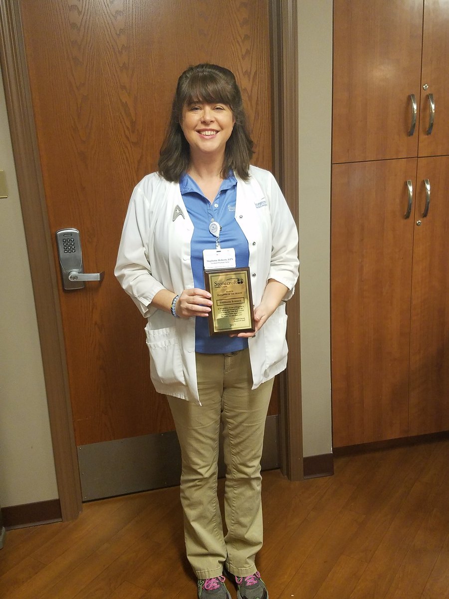 Congrats Stephanie on being Employee of the Month! You are a beautiful example of a servant leader! Thank you!