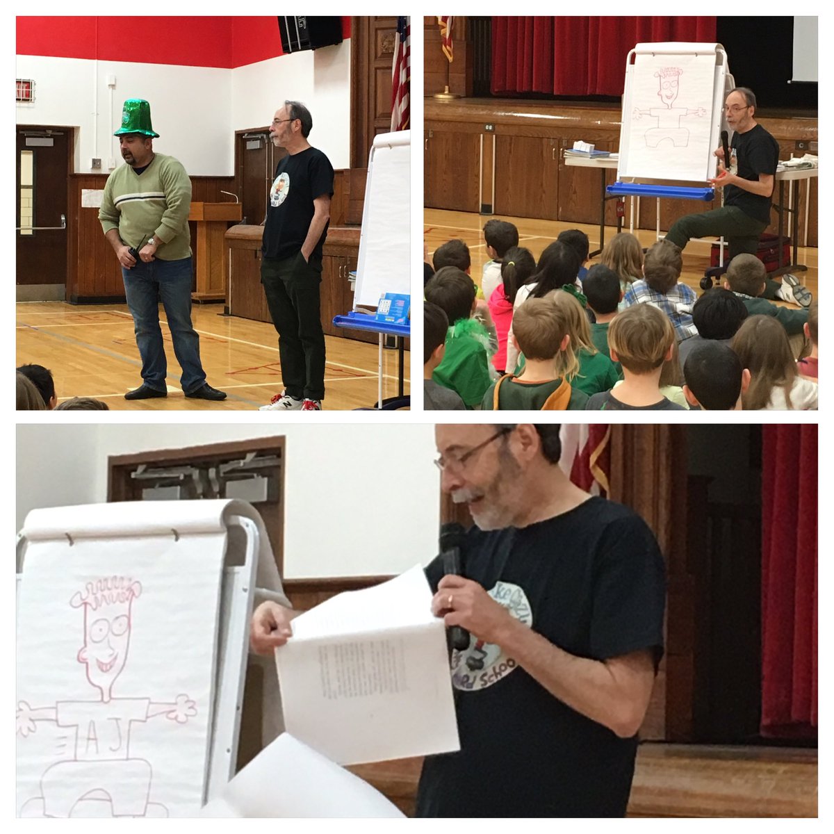 CGgrade2's tweet image. Thank you,Dan Gutman, for inspiring our young writers!
@CenterGroveES @DanGutmanBooks @DanGutman