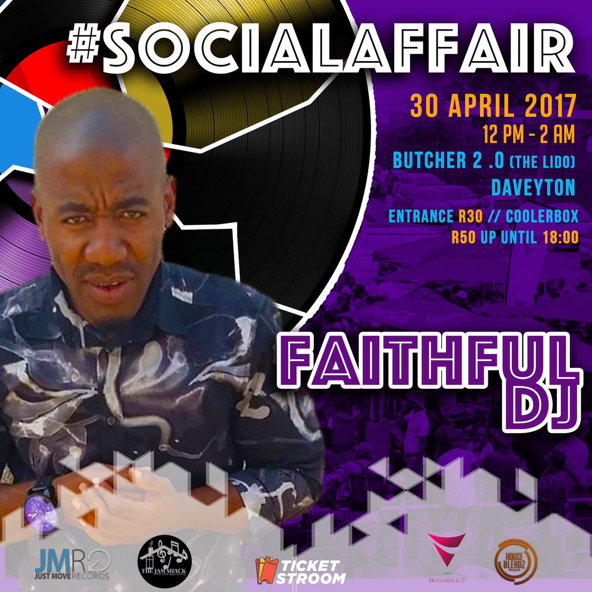 gops_themba's tweet photo. Catch these four underground spinners at the #SocialAffair #SheMissedAStab #Daveyton #TheMusicStaysWinning #Jamshack #deephouse https://t.co/8juDaKQTC8