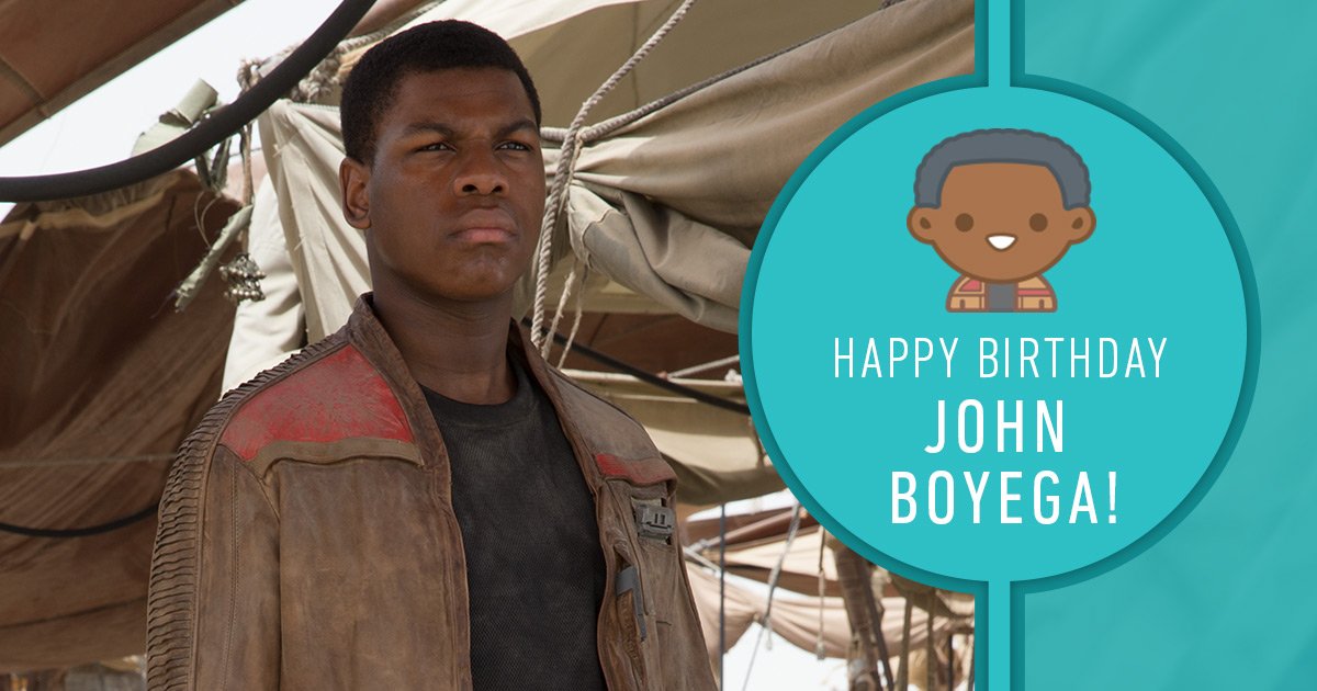  >> Happy Birthday, John Boyega!  