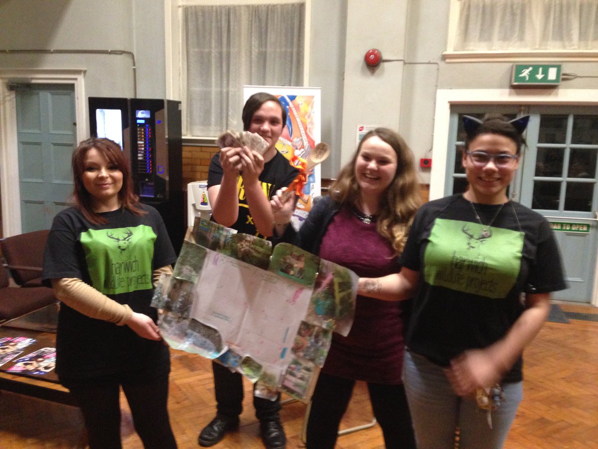 Winners of £380 <a href="/harwichsoup/">HarwichSOUP</a> were the Wildlife garden in total £755 went to four local projects to reduce waste thanks @recycleforessex #fun