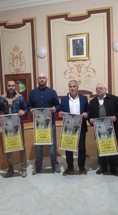 BelmezTaurino's tweet photo. ÚLTIMA HORA || Presentación del cartel de las XXVII Jornadas Taurinas de BELMEZ (Córdoba). Os esperamos el día 30 y 31 en el Ayuntamiento!! https://t.co/xGzmyYLiGo