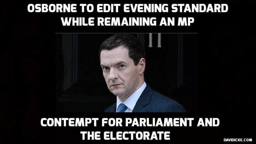 George Osborne to become editor of London Evening Standard bit.ly/2nNOb03
