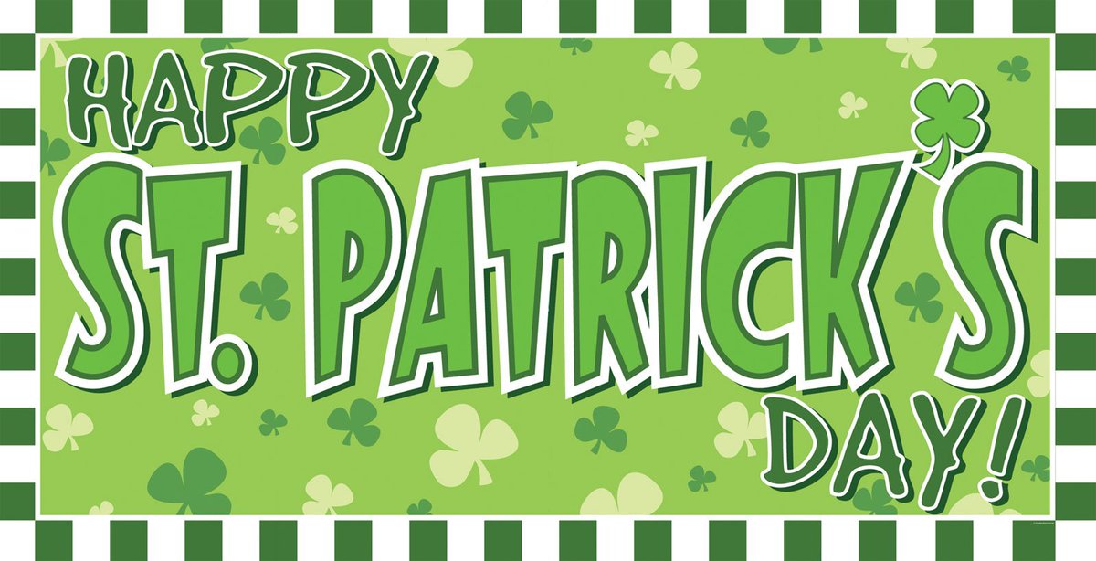 HiddenLake01's tweet photo. HAPPY ST. PATRICKS DAY FROM US TO YOU!!!! https://t.co/MzxfO4ajQr