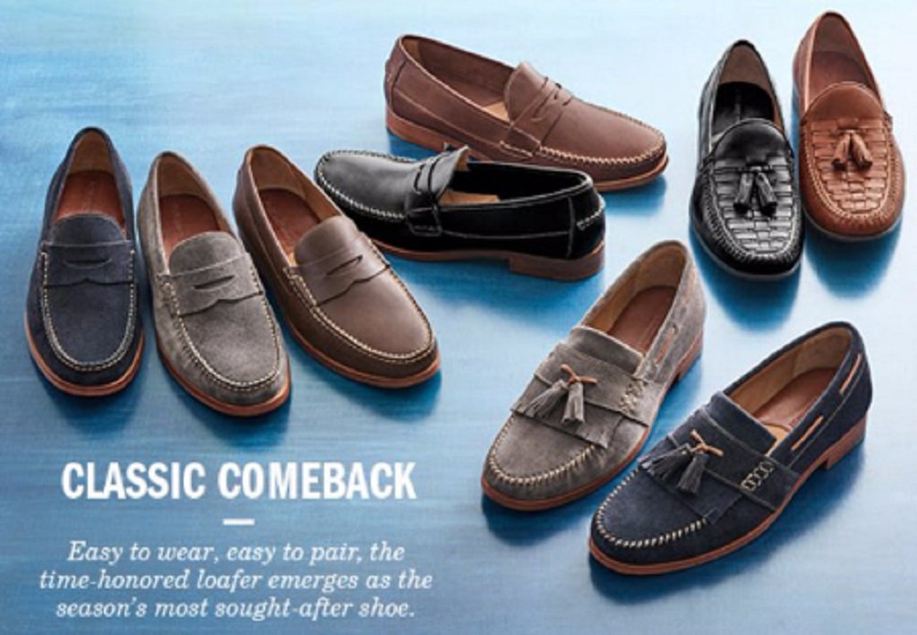 Easy to wear, easy to pair, the loafer emerges as the season's most sought-after shoe. Stop by and shop in store <a href="/JohnstonMurphy/">Johnston & Murphy</a> today!