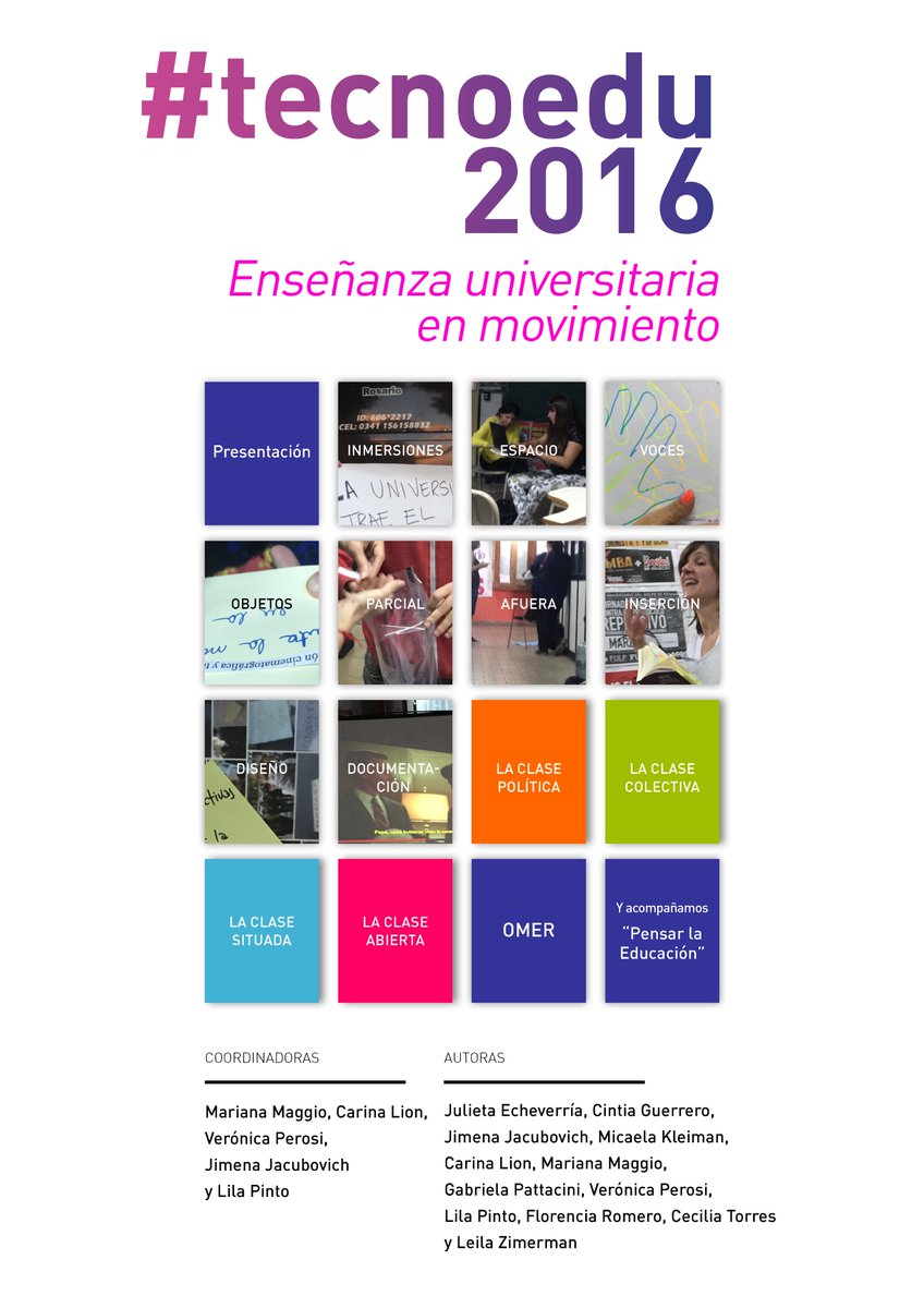 marianamaggio's tweet photo. Enseñamos en la universidad pública y cada año asumimos el desafío: #hacerloquedecimos: https://t.co/Lo42JB8va8 #tecnoedu ya en #movimiento https://t.co/Y2ABnHMWPS