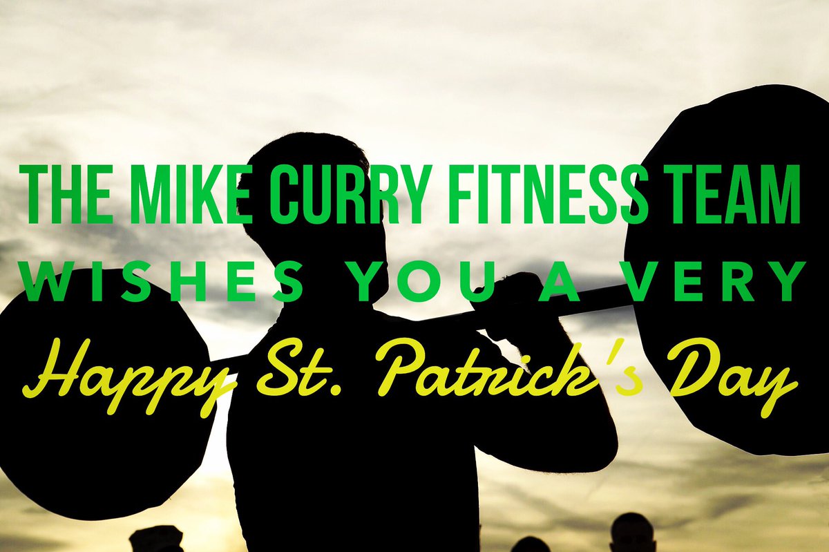 MikeCurryFit's tweet photo. #StPatricksDay #luckoftheIrish #lucky https://t.co/ZNcC4vhi7B