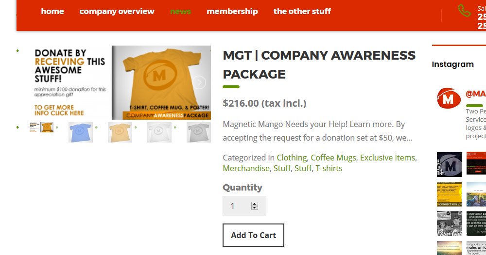 MangoMagnetic's tweet image. Magnetic Mango needs your help!
#Donate Today! #MagneticMango #MagneticPHP
#CompanyAwarenessPackage
ow.ly/K0rI30a0iem