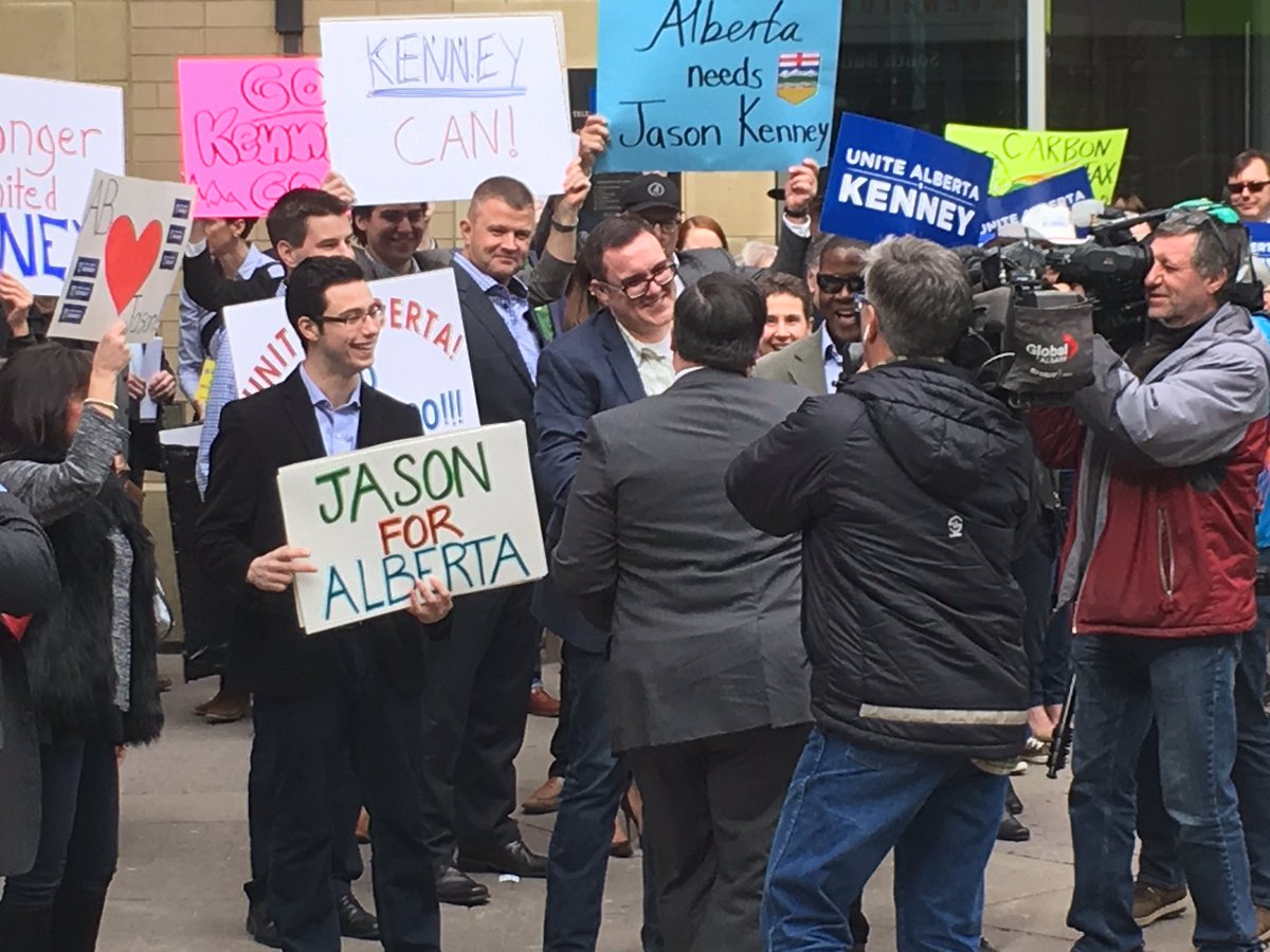 CTVIanCampbell's tweet photo. Short remarks - he's headed inside now to get started #yyc #pcalberta #pcldr @jkenney https://t.co/ztOm1ZASHx