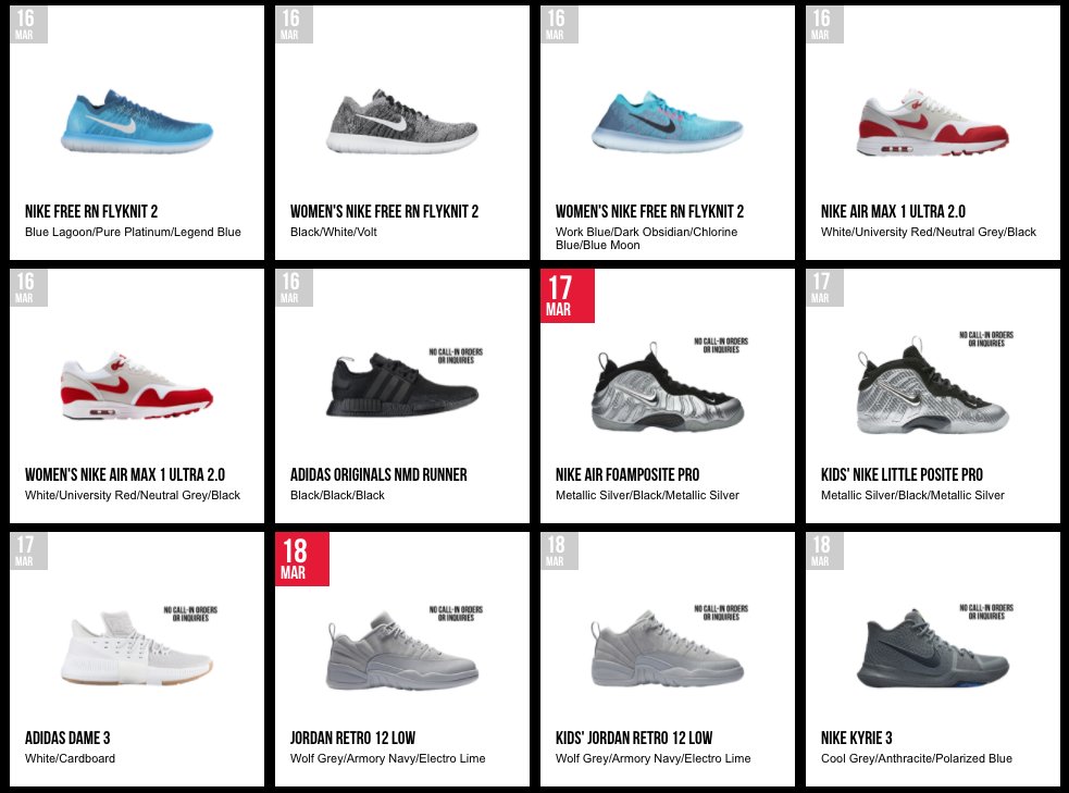 Shop_BCM's tweet photo. So many shoes, so little time! Head on into Foot Locker and find what fits you! https://t.co/ZNTPtWYJjW