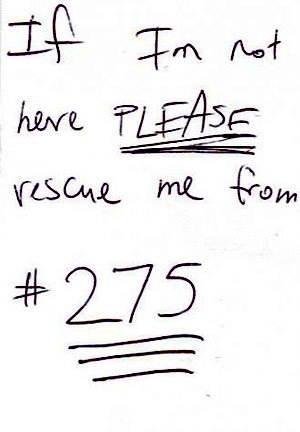 Have you heard the #StPatricksDay tale of Room 275? Check out this 'find' from <a href="/FOUNDmag/">FOUND Magazine</a> at foundmagazine.com/find/room-275/