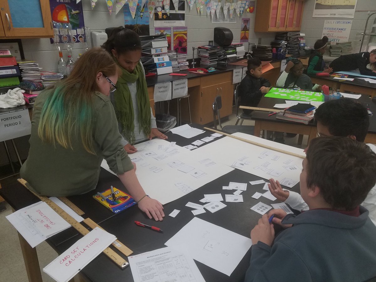 turnercoach1024's tweet photo. @GrandviewEagles @hickoryschools #F.A.L. Multiplication and Division of Fractions Modeling. So proud of our students. https://t.co/UWJ8oCJY0y