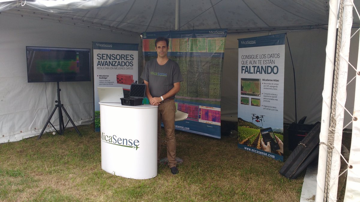 MicaSense's tweet image. Its day 3 at @22Expoactiva! Stop by the booth and @erikdebadts will share sample #AtlasData for an interactive demo! #RedEdge #ParrotSequoia