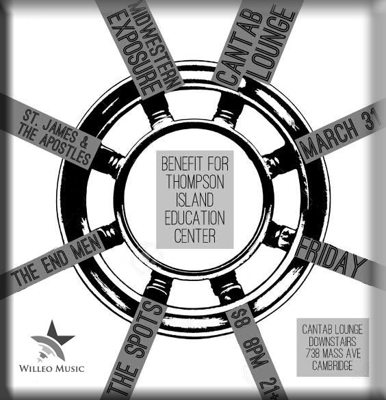 2 wks we have an amazing show for a great cause! <a href="/thespotsrock/">The Spots</a> @stjamesapostles <a href="/TheEndMen/">The End Men</a> <a href="/MidwstrnXposure/">Midwestern Exposure</a> 3/31 <a href="/CantabLounge/">CantabLounge</a> <a href="/clubbohemia/">Mickey Bliss, CLUB BOHEMIA Cambridge Central Sq MA</a>