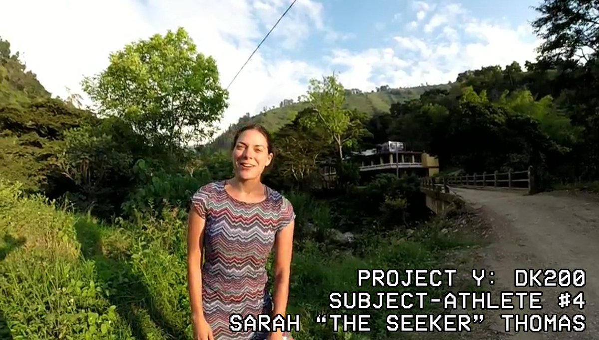 yonderjournal's tweet image. Meet Sarah "The Seeker" Thomas, our fourth Subject-Athlete for Project Y: DK200. yonderjournal.com/project-y/intr…