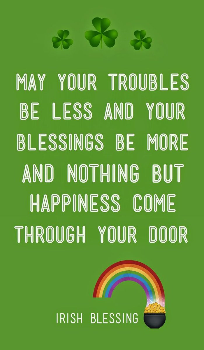 Wishing you a little bit of #luck today! #HappyStPatricksDay