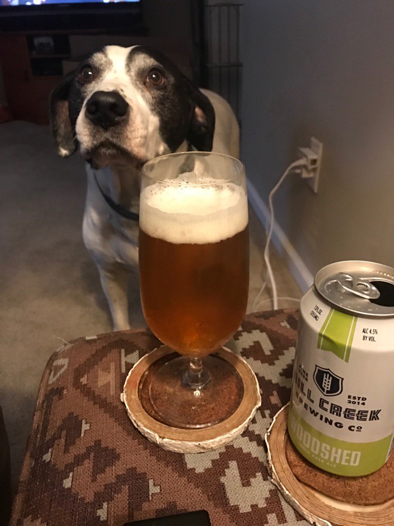 Cracked open <a href="/MillCreekBrewCo/">Mill Creek Brewing Co.</a> Woodshed after a great flight into <a href="/Fly_Nashville/">Fly Nashville</a> <a href="/SouthwestAir/">Southwest Airlines</a> #HappyStPatricksDay