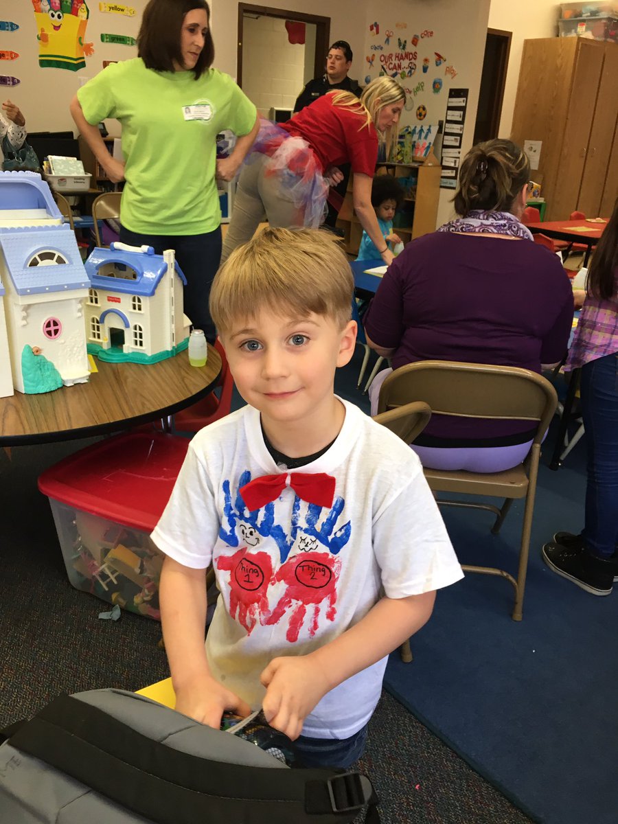 kinderfun1's tweet photo. Dr Seuss' bday party, families invited, stem act #celebratelps @CitrusSchools https://t.co/2BVRf61yvC